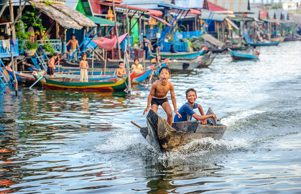 Kampong Khleang Floating Village